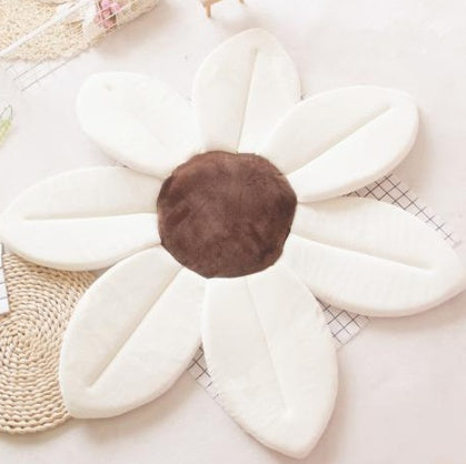 Sunflower Baby Bath Mat – Soft and Cozy Infant Sink Cushion
