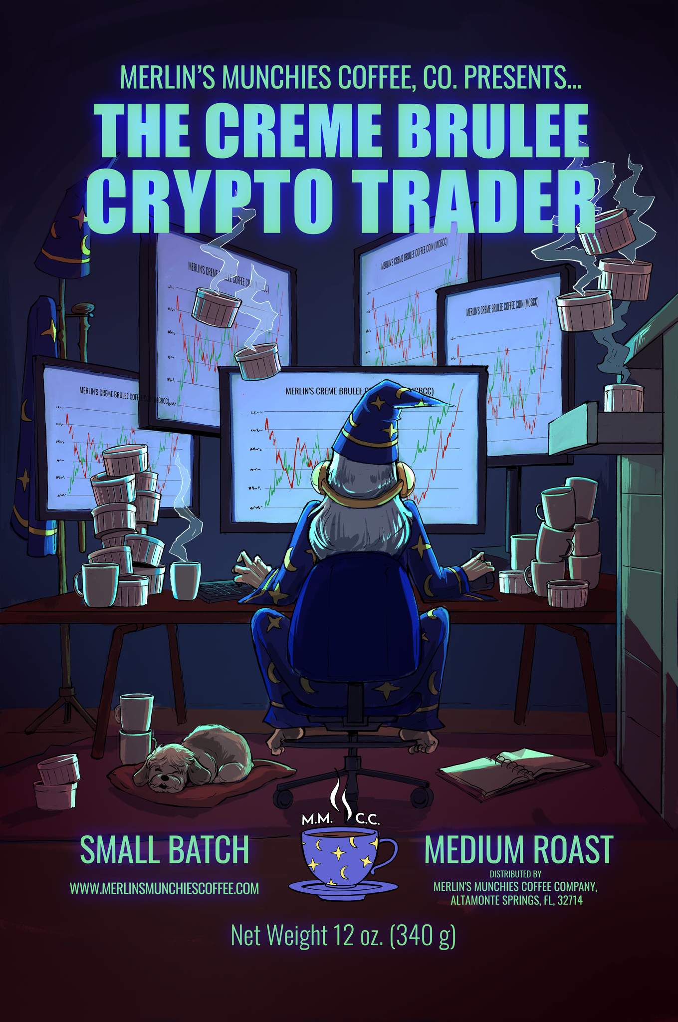 Creme Brulee Crypto Trader 12oz