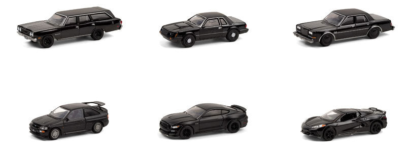 Greenlight 28050-CASE 1/64 Scale Black Bandit Series 24