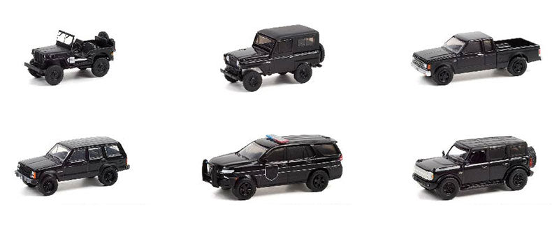 Greenlight 28070-CASE 1/64 Scale Black Bandit Series 25