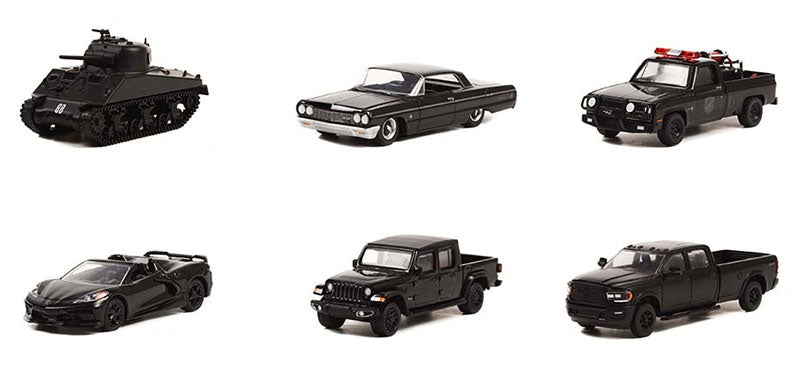 Greenlight 28090-CASE 1/64 Scale Black Bandit Series 26