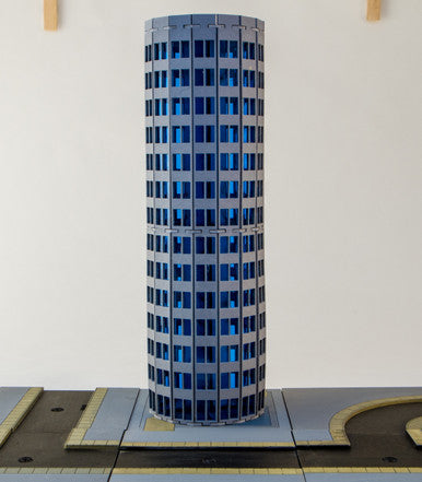 6mm Modern / Future Round City Building 285CSS053