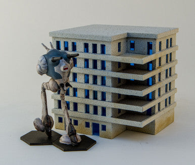 6mm Large Apartment Block (Matboard) - 285CSS152