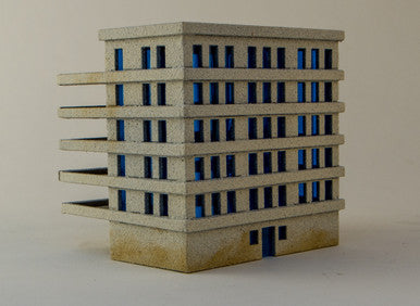 6mm Large Apartment Block (Matboard) - 285CSS152