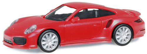 Herpa 28615 HO Scale Porsche 911 Turbo - Assembled -- Various Standard Colors