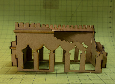 28mm Ruined Temple (MDF) - 28MMDF160-4