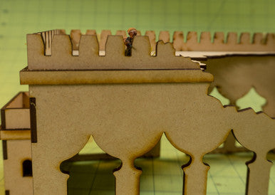 28mm Ruined Temple (MDF) - 28MMDF160-4