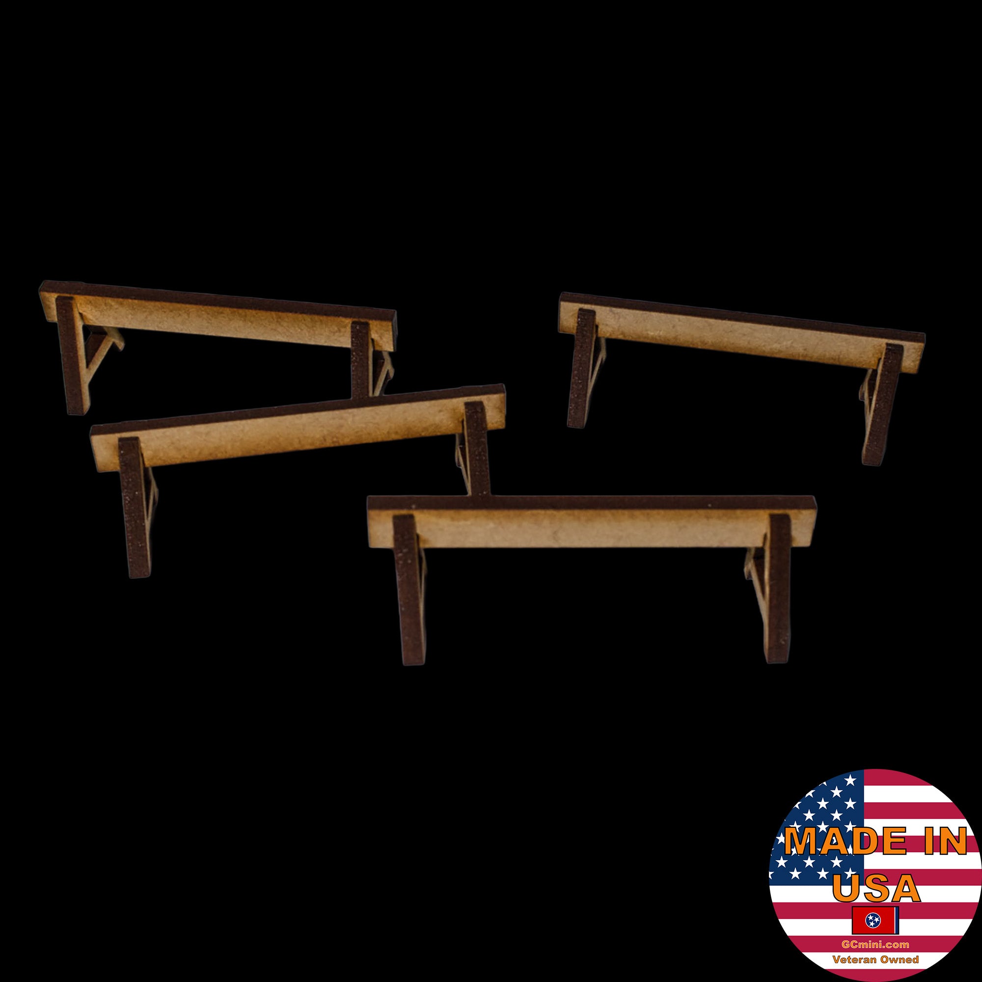 28mm Road Barricades (4) - 28MMDF169