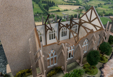 28mm Ruined Church/Cathedral - 28MMDF171