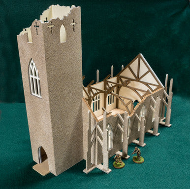 28mm Ruined Church/Cathedral - 28MMDF171
