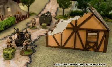 28mm Medium Half Timber House  - 28MMDF551