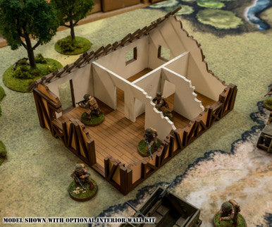 28mm Medium Half Timber House  - 28MMDF551