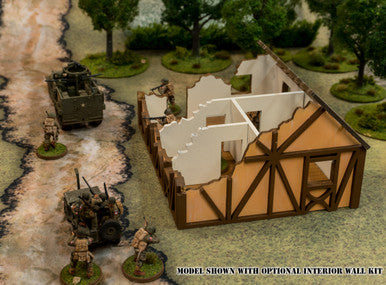 28mm Medium Half Timber House  - 28MMDF551