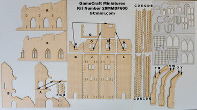 28mm (1/56th scale) Church Bell Tower - 28MMDF600