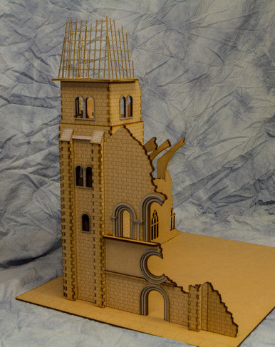 28mm (1/56th scale) Church Bell Tower - 28MMDF600