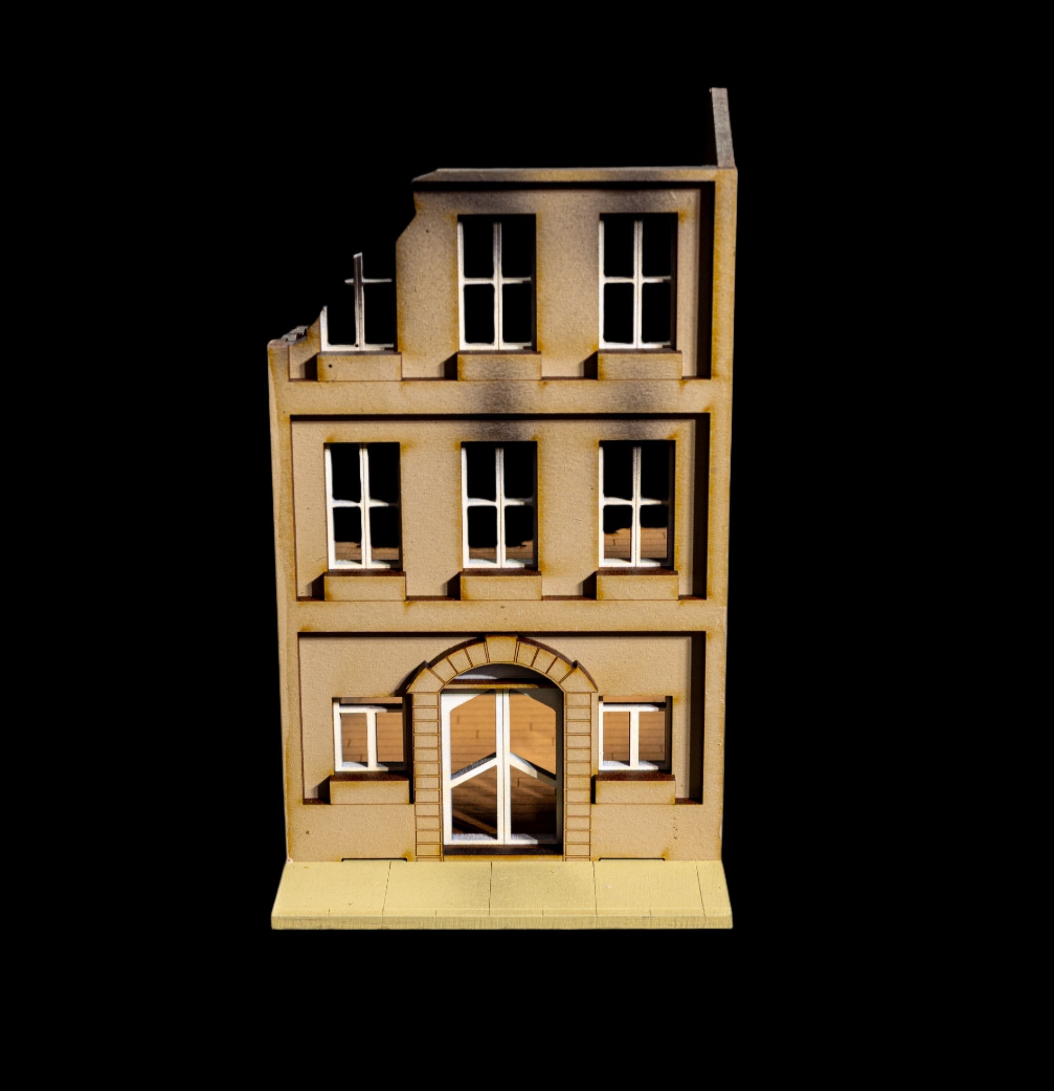28mm European Building - 28MPNT514 (Painted and Assembled)