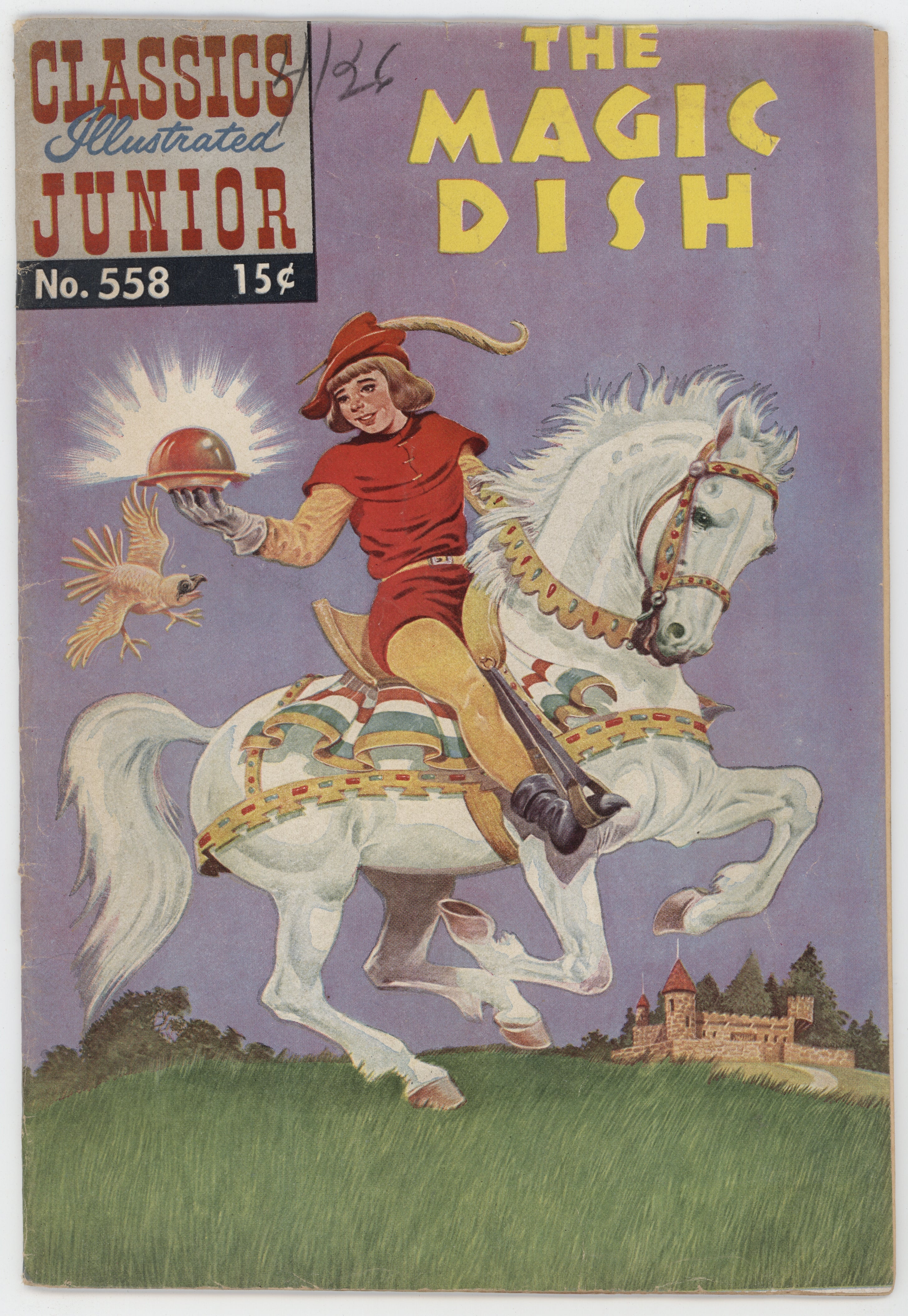 Classics Illustrated Junior 558 Gilberton 1959 VG Magic Dish