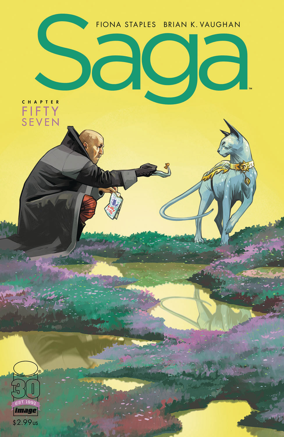 Saga #57 Fiona Staples Brian K Vaughan (Mr) (03/23/2022) Image