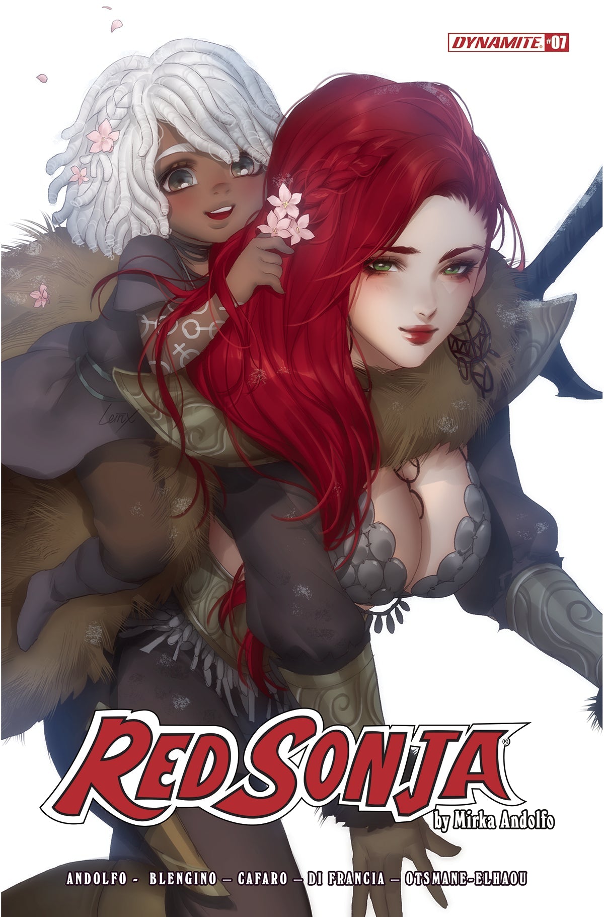 Red Sonja (2021) #7 B Leirix Li Variant (03/23/2022) Dynamite