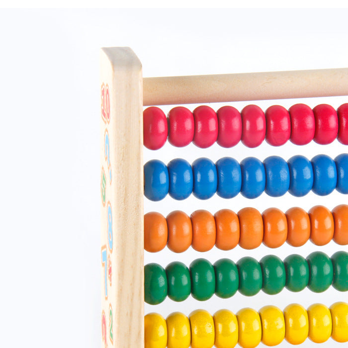 Wooden Abacus Toy - Math Learning Tool