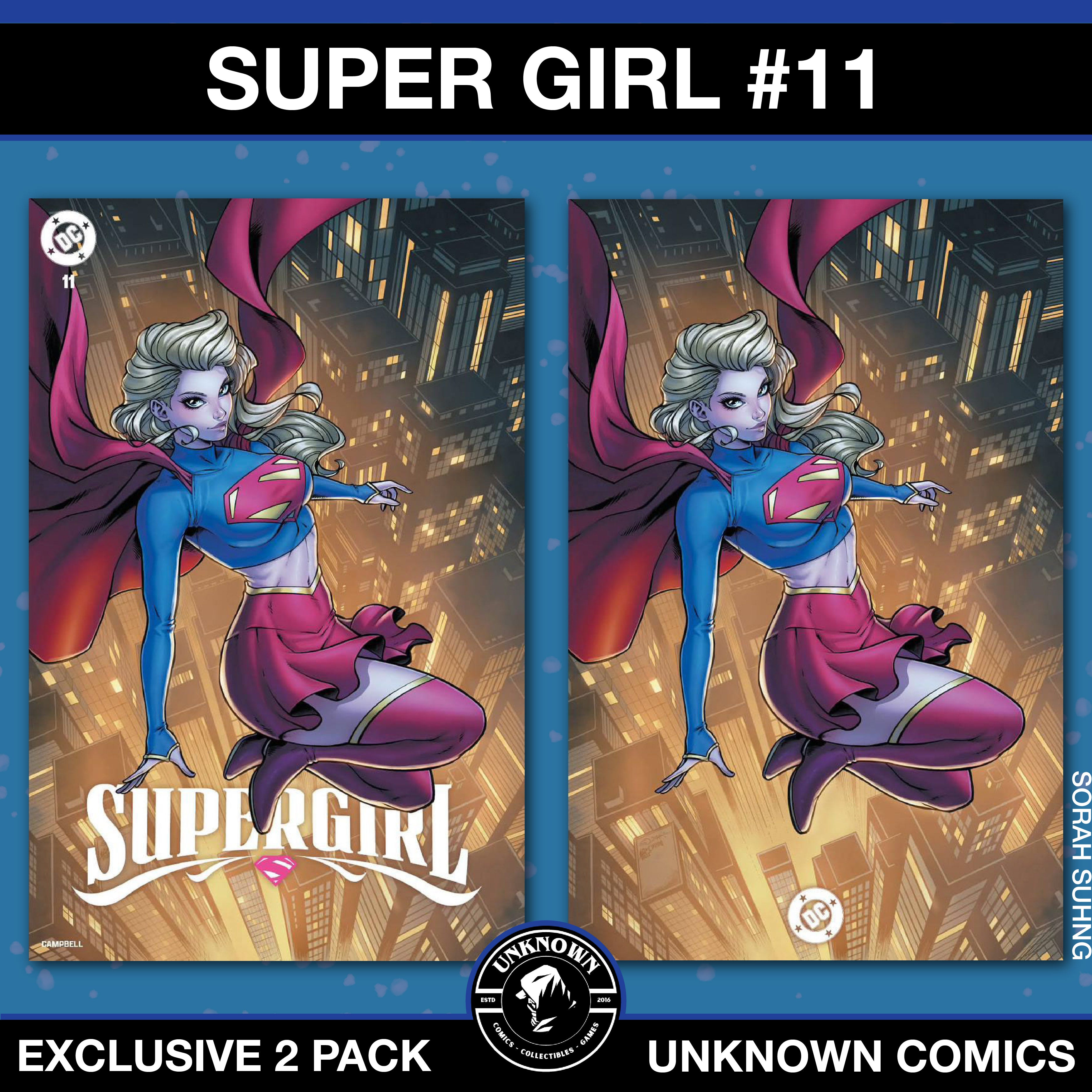 [2 PACK] SUPERGIRL #11 SORAH SUHNG VAR (03/11/2026)