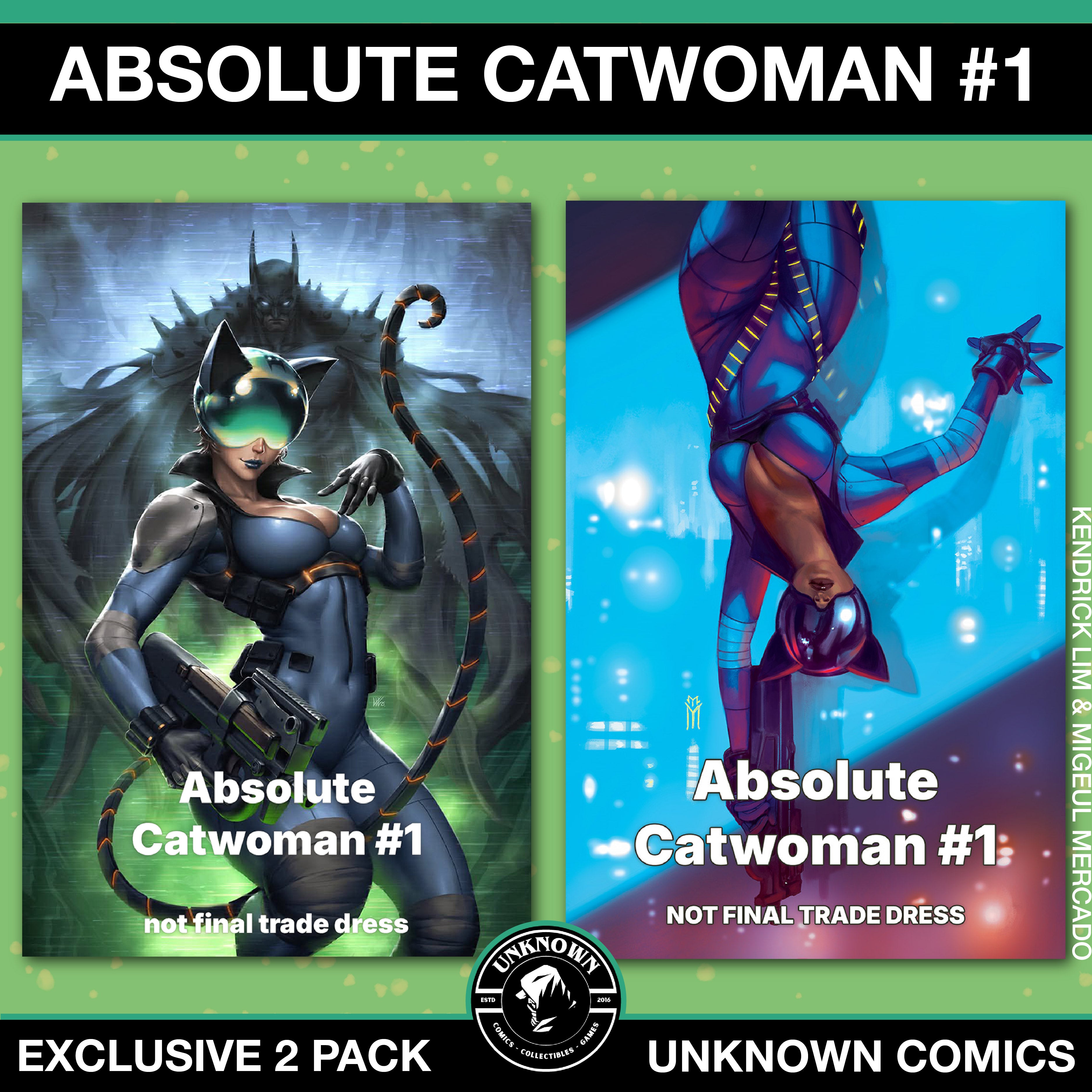 [2 PACK] ABSOLUTE CATWOMAN #1 KENDRICK LIM | MIGUEL MERCADO EXCLUSIVE VAR (06/10/2026)