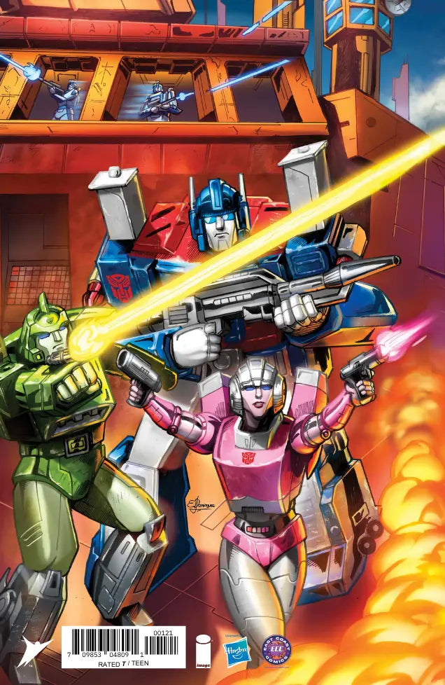 TRANSFORMERS THE MOVIE 40TH ANNIVERSARY EDITION #1 (OF 3) - ECC Michael Watkins Connecting Set Exclusive
