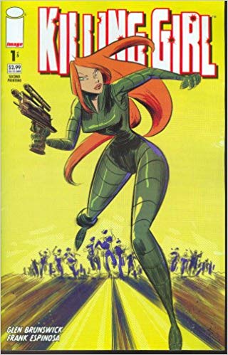 Killing Girl 1 C Image 2007 VF 2nd Print Toby Cypress Gen Brunswick