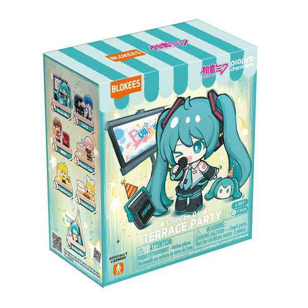Blokees Hatsune Miku DaaVibe 01 Terrace Party [Single Blind Box]