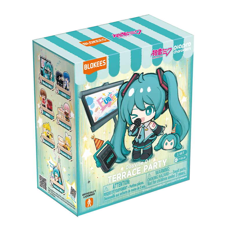 Blokees Hatsune Miku DaaVibe 01 Terrace Party [Single Blind Box]