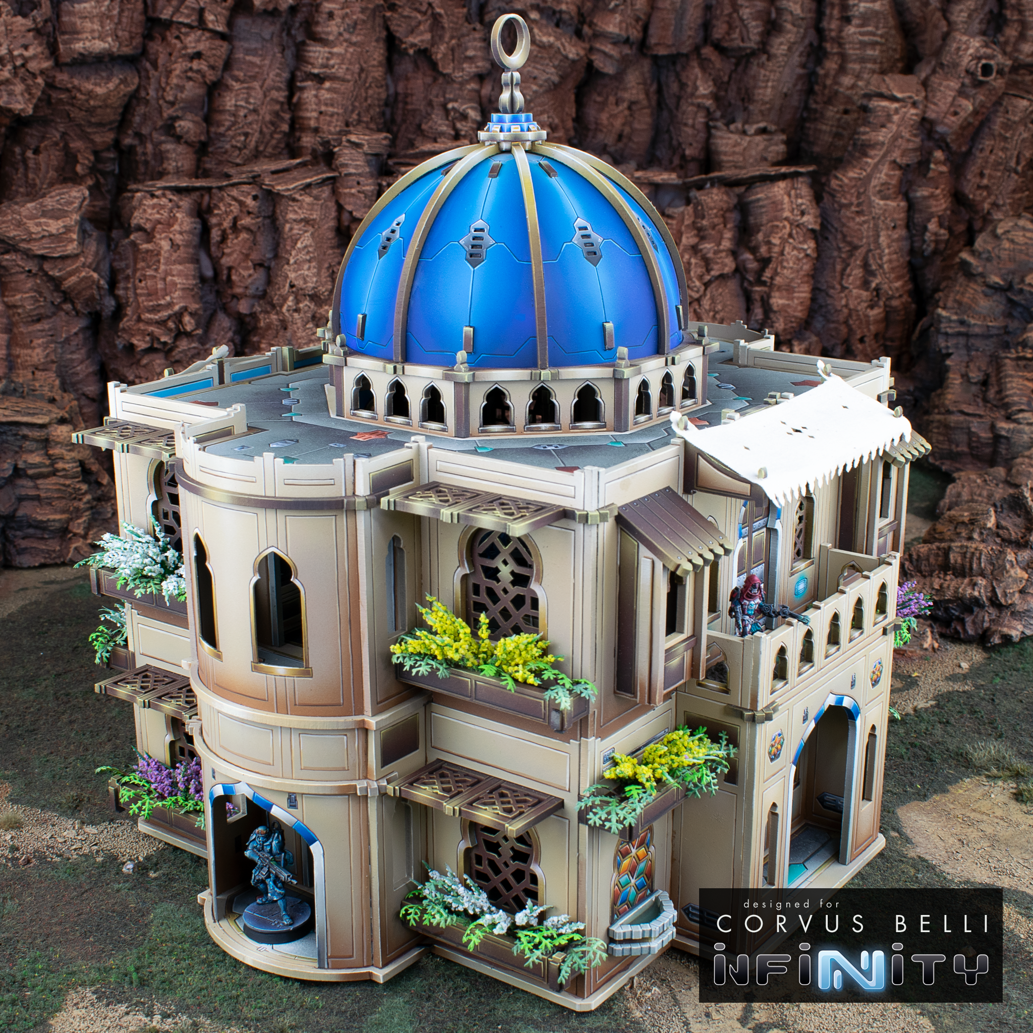 Alcazaba Hanging Gardens (W/ Spiral Staircase)