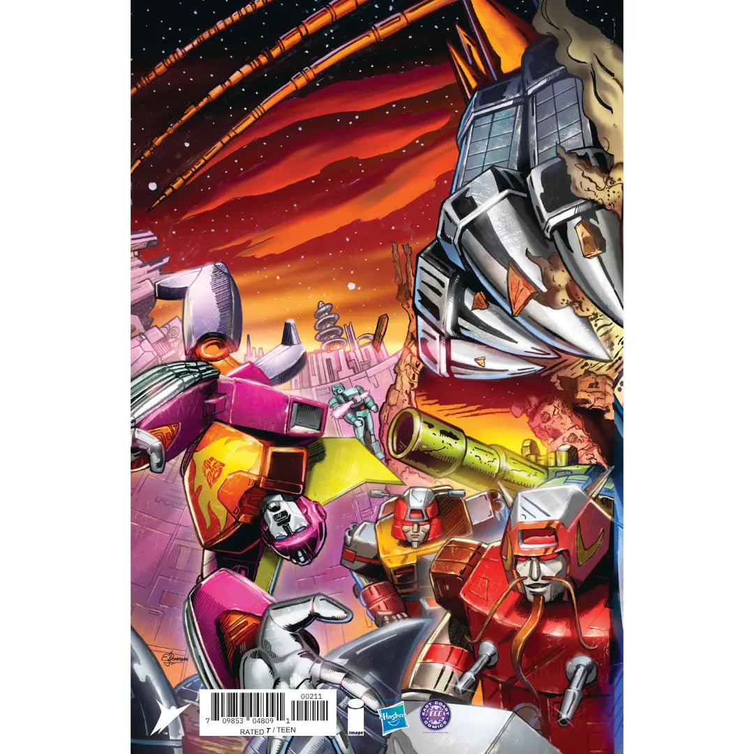 TRANSFORMERS THE MOVIE 40TH ANNIVERSARY EDITION #2 (OF 3) - ECC Michael Watkins Connecting Set Exclusive