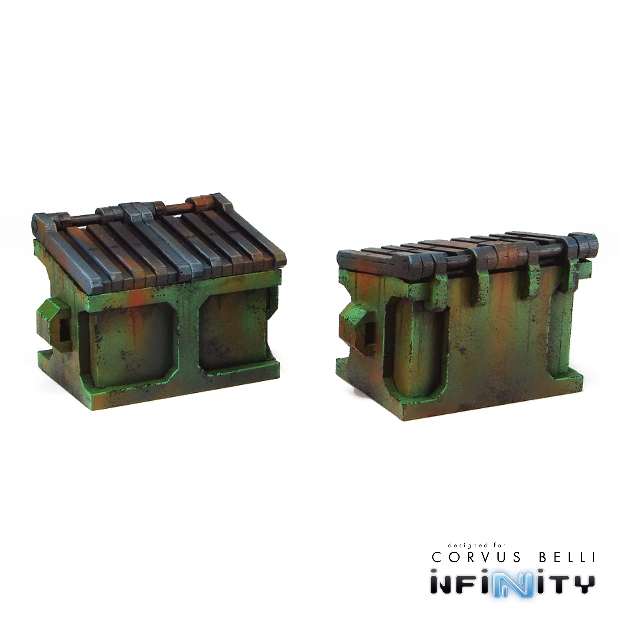 Garbage Dumpster (2 Pack)