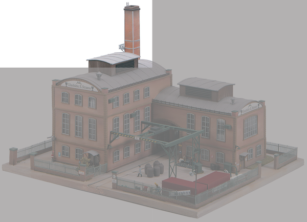 PIKO 61118 HO Scale Factory Chimney Kit