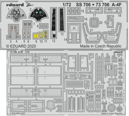 Eduard 73706 1/72 Aircraft- A4F for HBO (Painted)