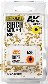 AK Interactive 8102 Diorama Series: Birch Autumn Leaves