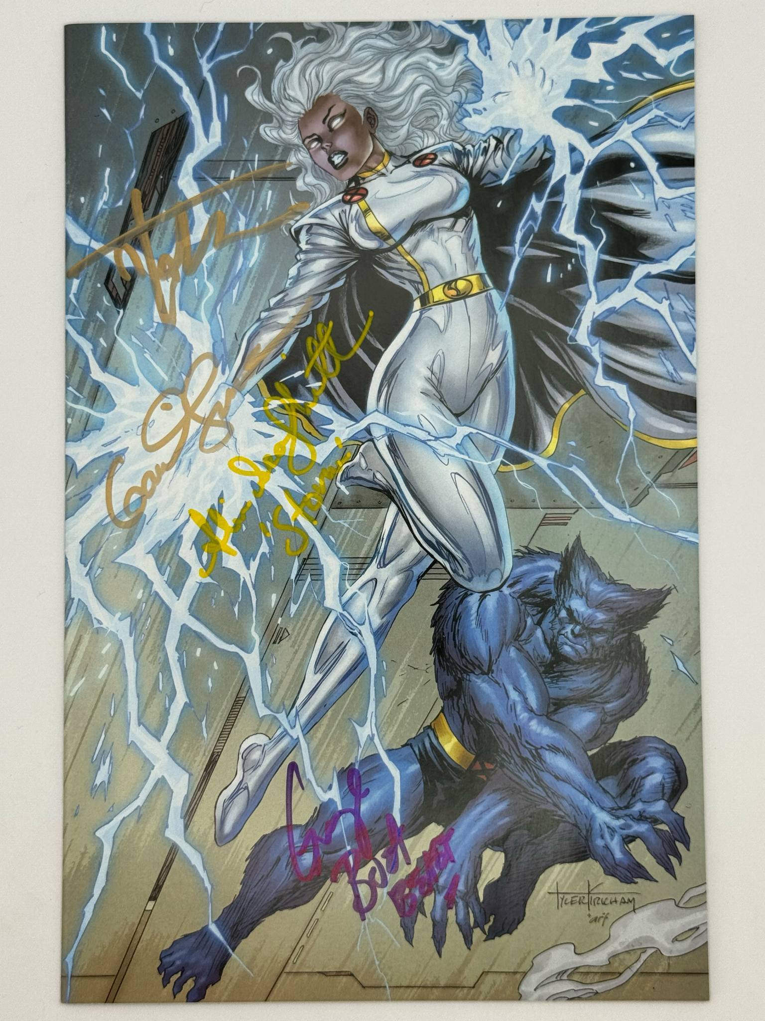 [SIGNED BY GAIL SIMONE | GEORGE BUZA | ALISON SEALY-SMITH | TYLER KIRKHAM] Uncanny X-Men #3 Unknown Comics Exclusive Tyler Kirkham Connecting Virgin Var [IN STOCK]