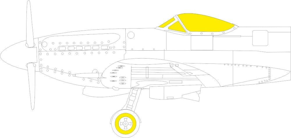Eduard EX991 1/48 Mask Aircraft- Seafire F XVII for ARX