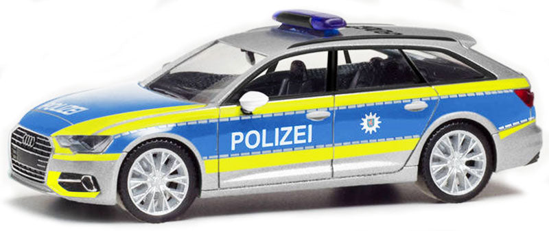 Herpa 96256 1/87 Scale Police Thuringia - Audi A6 Avant High Quality