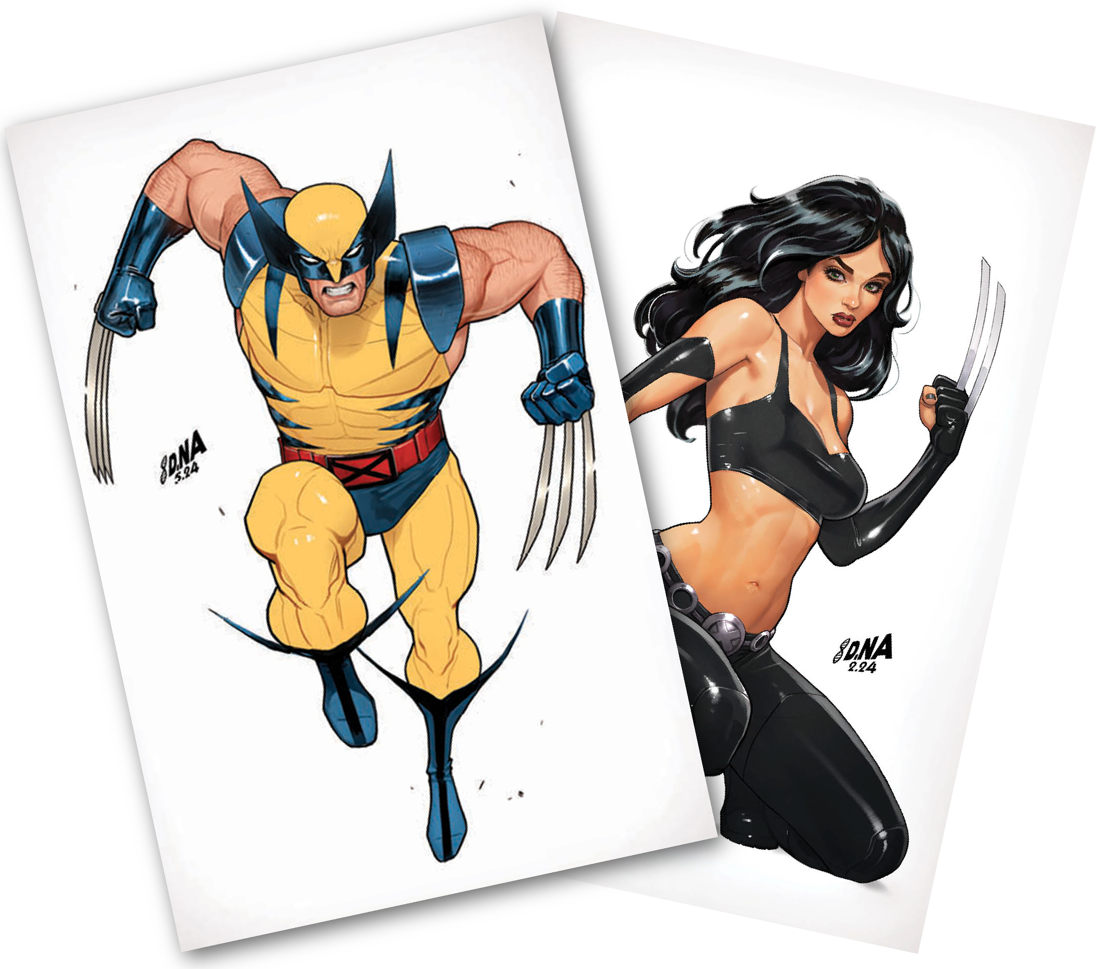 [2 PACK] Wolverine #88 facsimile | Wolverine #49 Unknown Comics David Nakayama Convention Exclusive [IN STOCK]