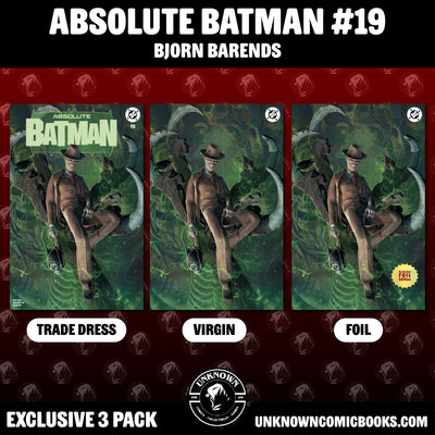 [3 PACK] ABSOLUTE BATMAN #19 BJORN BARENDS EXCLUSIVE VAR (04/15/2026)