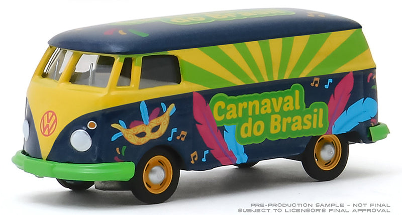 Greenlight 30127 1/64 Scale Carnaval do Brazil - Volkswagen Type 2 Panel
