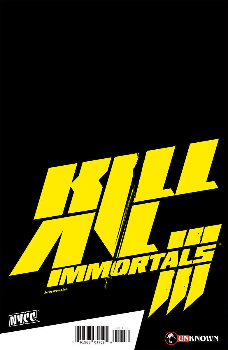 [Signed by Creees] KILL ALL IMMORTALS III #1 CREEES EXCLUSIVE VAR (01/27/2027)