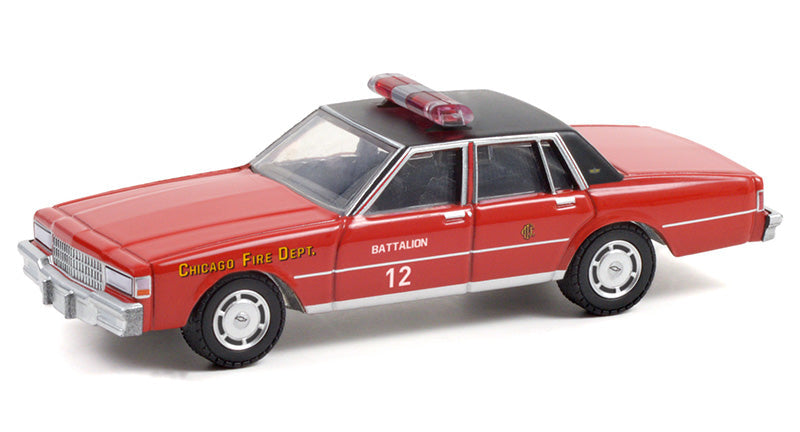 Greenlight 30243 1/64 Scale Chicago Fire Department - 1990 Chevrolet Caprice