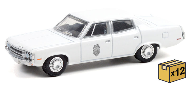 Greenlight 30250-CASE 1/64 Scale Allied Security - 1971 AMC Matador 12 Pieces