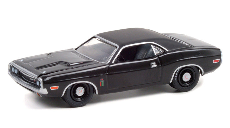 Greenlight 30297 1/64 Scale The Black Ghost - 1970 Dodge Challenger R/T