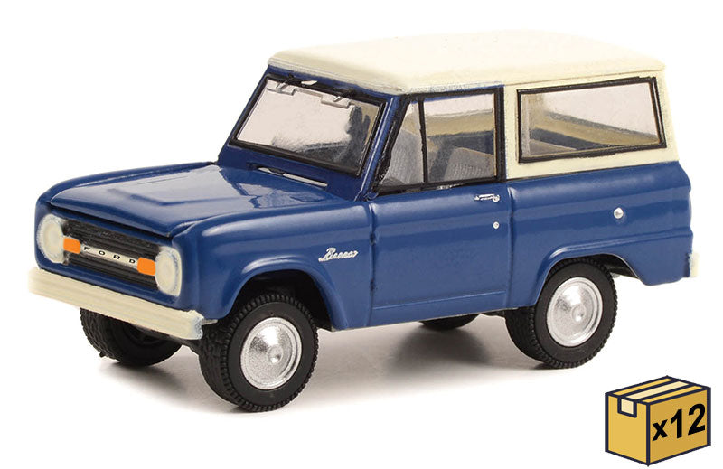 Greenlight 30415-CASE 1/64 Scale 1966 Ford Bronco - 26th Annual Woodward Dream