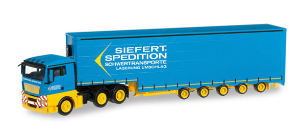 Herpa 304207 1/87 Scale Siefert Spedition - MAN TGX XL Semi Truck