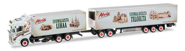 Herpa 305495 1/87 Scale Ristiima Atria - Scania R Combi Truck and