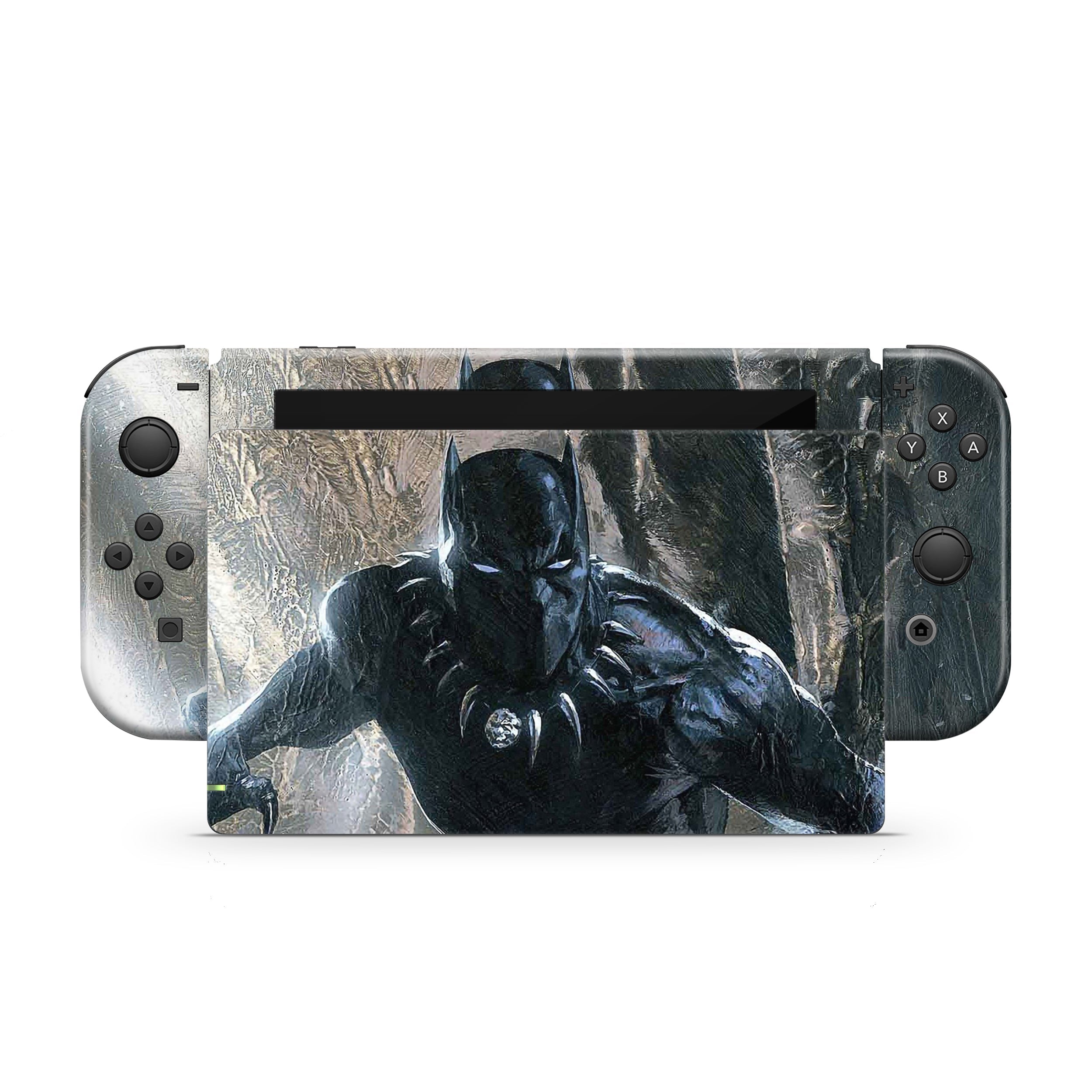 Panther Warrior Nintendo Switch Skin